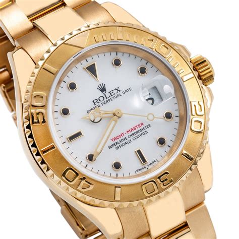 rolex yacht master gmt gold|all gold rolex yacht master.